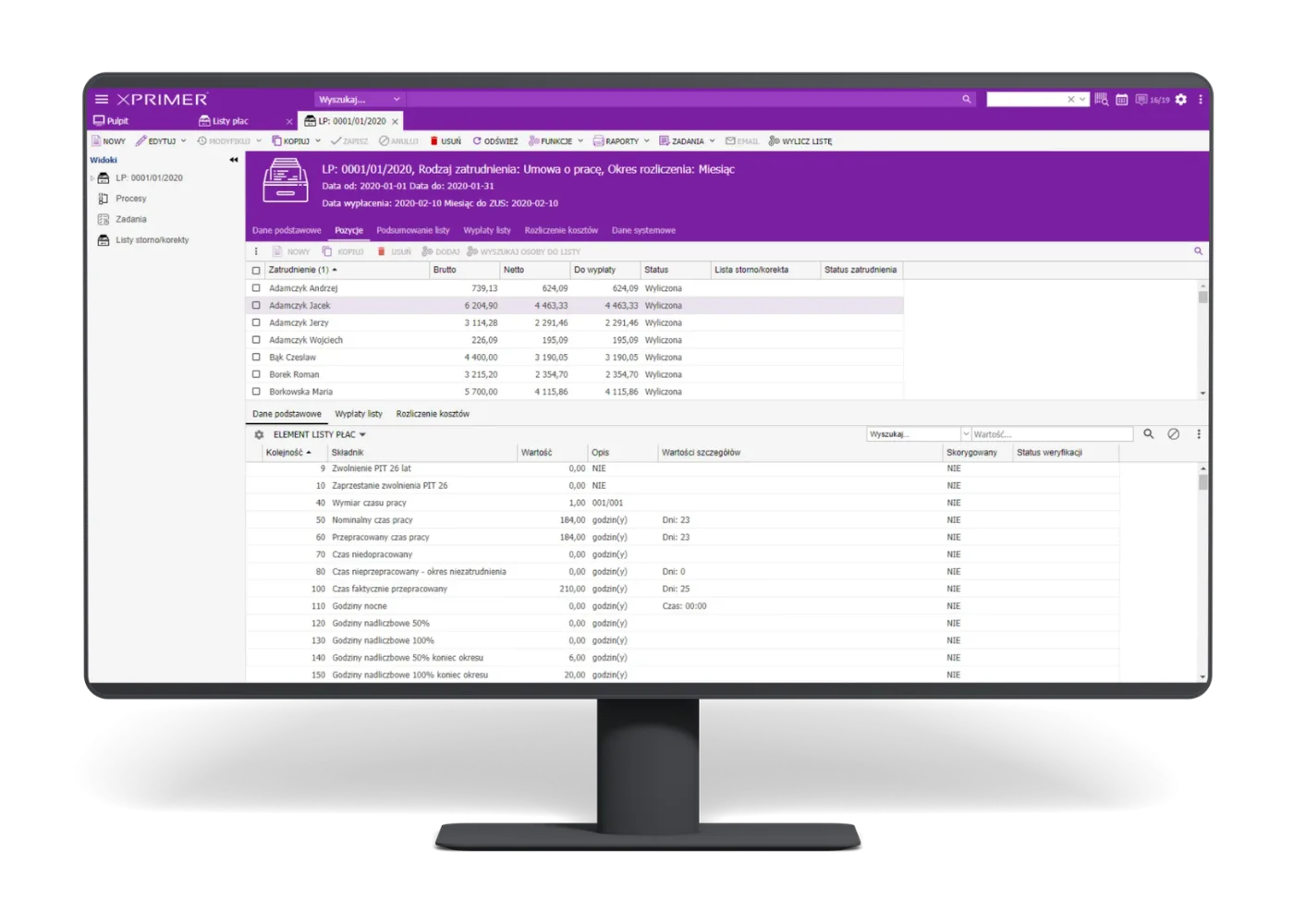 xprimer payroll system